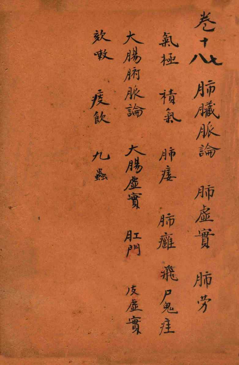孙真人备急千金要方  卷17-18